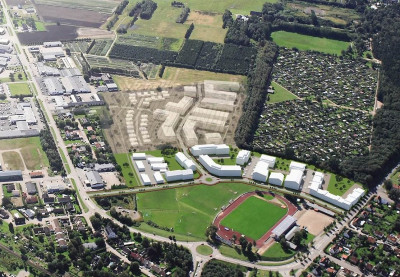 3D flygbild över Fridhem 