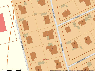 Fastighetskarta Köpingevägen 6