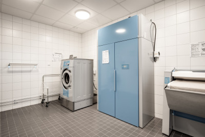 Gemensam tvättstuga. Målgatan 1