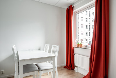 Matplats i övernattningslägenhet. Målgatan 1