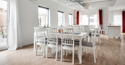 Samlingslokal. Målgatan 1