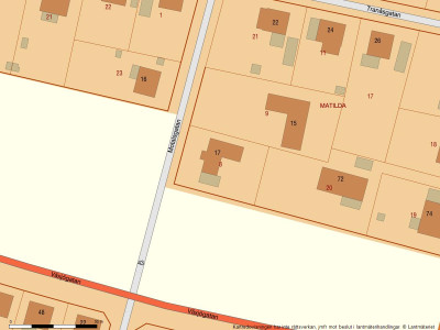 Fastighetskarta Motalagatan 17