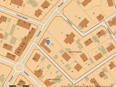 Fastighetskarta Storgatan 118