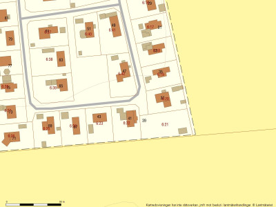 Fastighetskarta Rya ängaväg 41