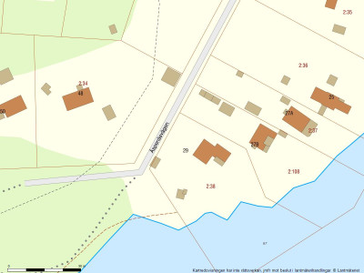 Fastighetskarta Äspenäsvägen 48