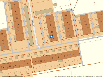 Fastighetskarta Älgögatan 27