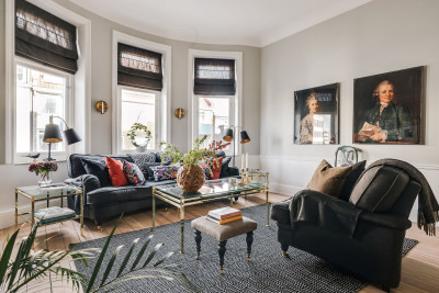 Vardagsrum Drottninggatan 35